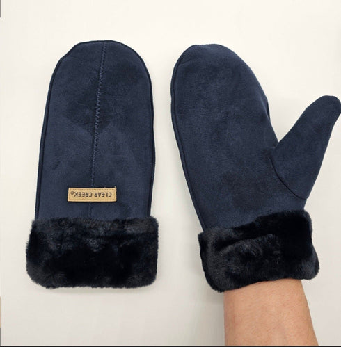 Women's Faux Fur Mittens | Ultra Soft Winter Gloves