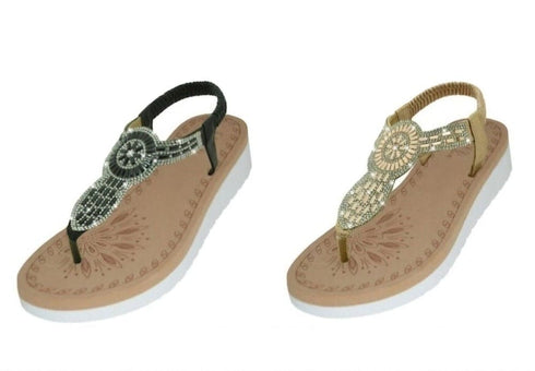 Rhinestone Platform Sandals ✨ | Sizes 6-11