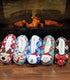 Women's Warm Cozy Christmas Slippers with 3D Applique, Non Slip Snoozies, Festive Slipper Socks, Holiday Gifts