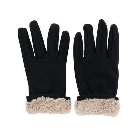 Women's Thermal Insulated Warm Winter Gloves, Comfy Sherpa Lined Stretch Gloves, Cold Weather Gloves, Polar Extreme