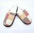 Comfy Cozy Sherpa Lined Hard Sole Women's Closed-Toe Warm House Slippers