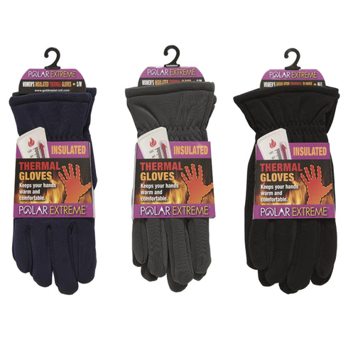 Comfy Winter Gloves For Women, Sherpa Lined Thermal Insulated Stretch Glove, Warm Cold Weather Gloves, Polar Extreme