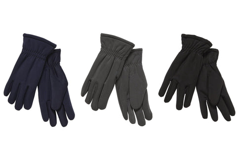 Comfy Winter Gloves For Men, Thermal Insulated Sherpa Lined Stretch Glove, Warm Cold Weather Gloves, Polar Extreme