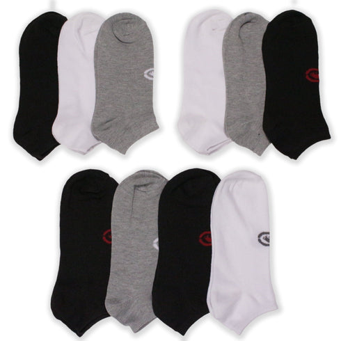 Men's Low Cut Athletic Socks: Soft Flatknit No Show Sport Socks by Ecko Unltd.