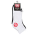 Men's 10 Pairs Quarter Ankle Athletic Socks: Solid Sneaker Sport by Ecko Unltd.
