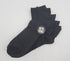 Men's 7 Pairs Black Quarter Socks: Moisture-Wicking Comfor by Everlast