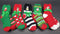 Holiday Socks, Christmas Gift