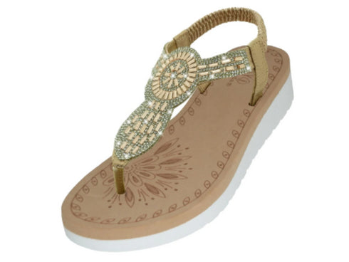 Rhinestone Platform Sandals ✨ | Sizes 6-11