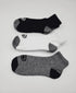 Men's 10 Pair Quarter Ankle Athletic Socks: Soft Flatknit Sport Socks by Ecko Unltd.