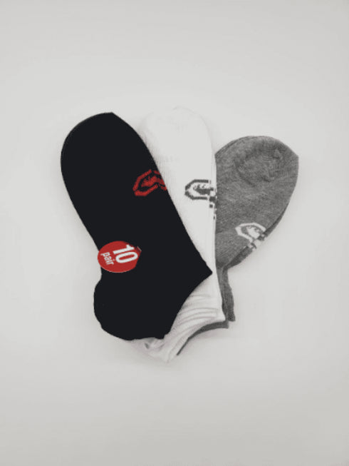 Men's Low Cut Athletic Socks: Soft Flatknit No Show Sport Socks by Ecko Unltd.