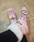 Cozy Sherpa Fleece-Lined Slipper Socks for Women 🧦❄️
