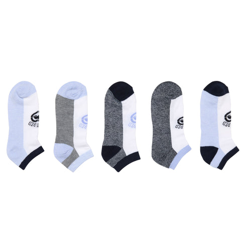 Ecko Red Women's 5 Pair Assorted Low Cut Socks | Marled FlatKnit Athletic Socks