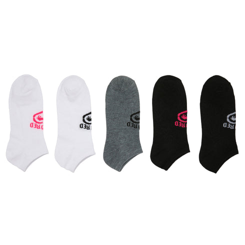 Ecko Red Women's 5 Pair Assorted Low Cut Socks